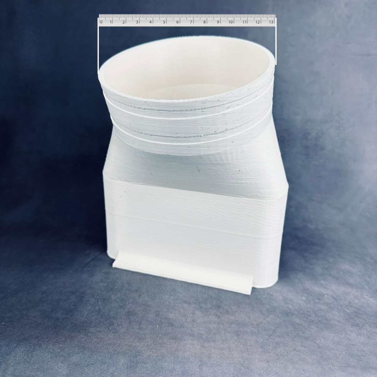 Adaptateur Tuyau Clim Adaptateur De Tuyau Plat Pour Fenêtre - Port D'Évacuation D'Air Climatiseur - Gris 22x25cm Adaptateur Tuyau Plat