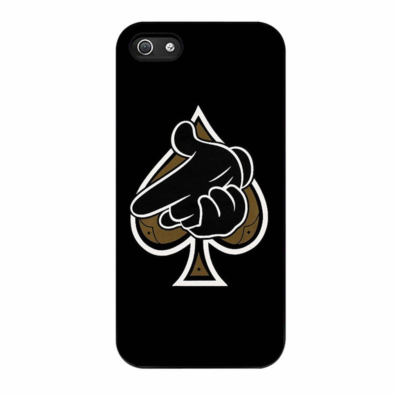 Crooks and castles airgun hands For Iphone 5 5s Case