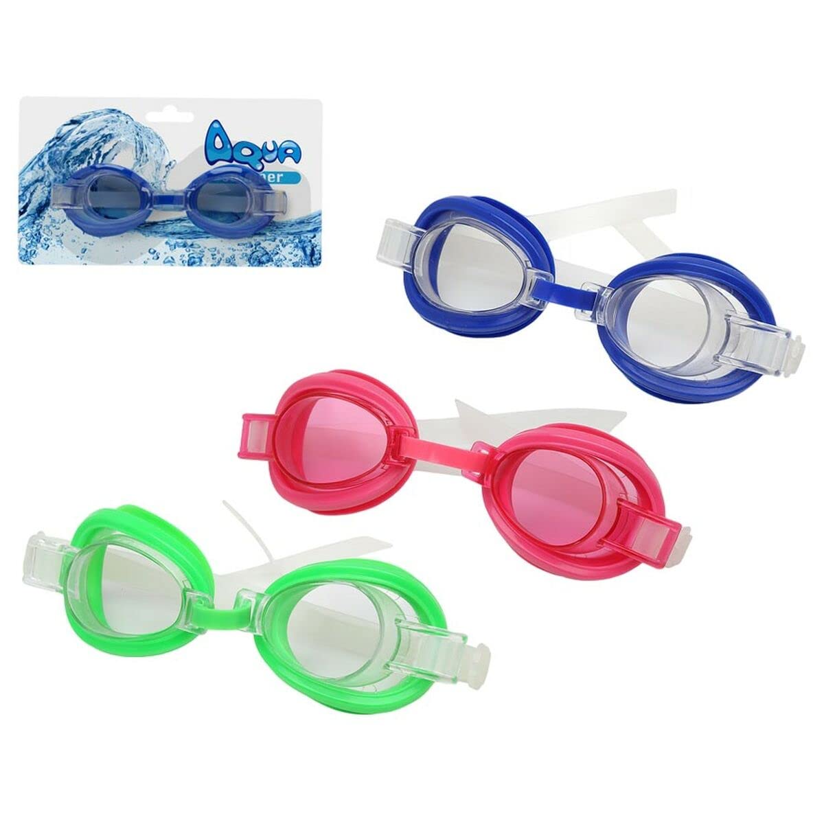 BigBuy Fun Estándar Colourful Swimming Goggles
