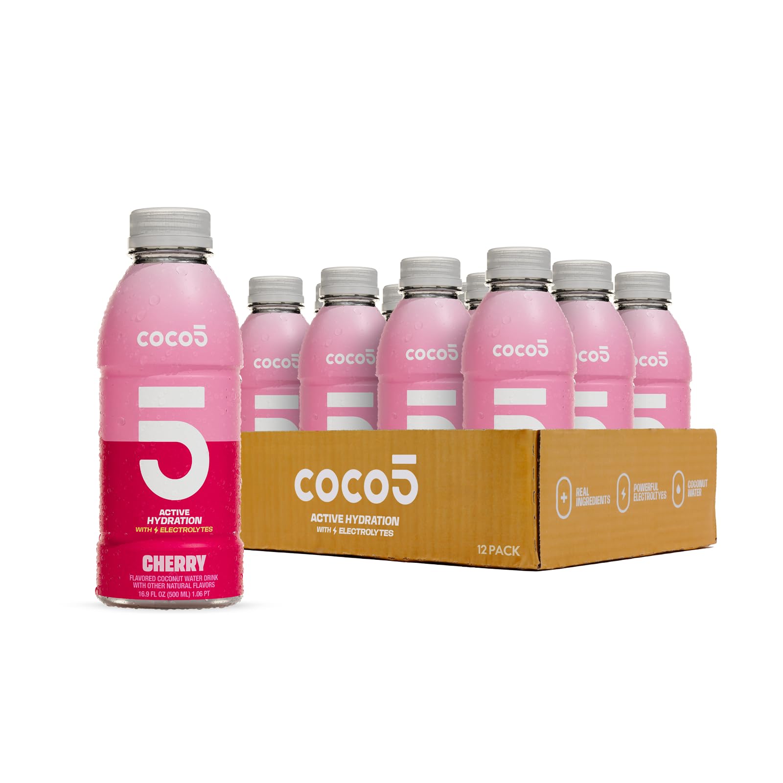 Amazon.com : Coco5 Clean Sports Hydration Cherry Flavor | 100