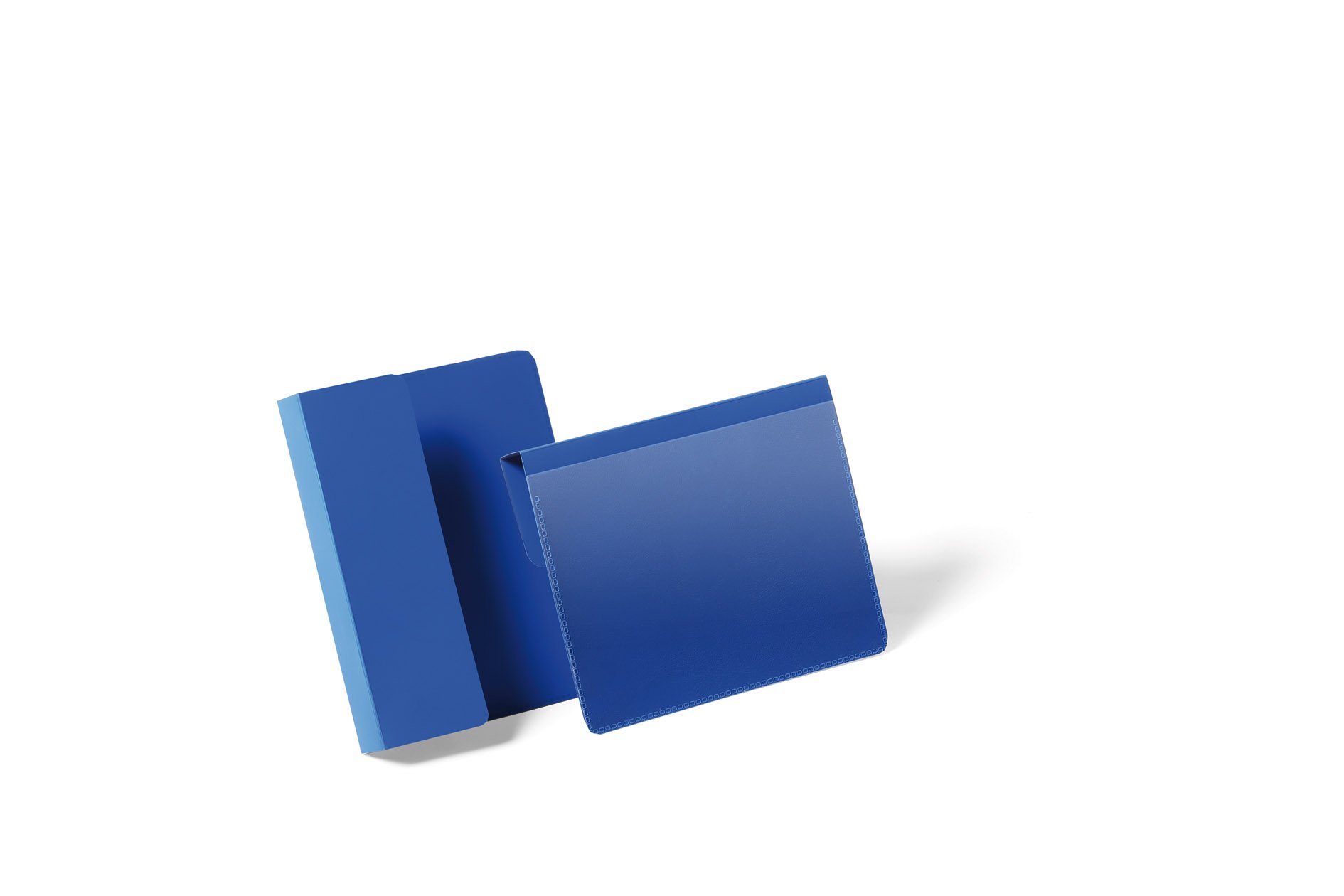 Durable 172107 A6 Landscape Hanging Pallet Pocket - Dark Blue (Pack of 50)