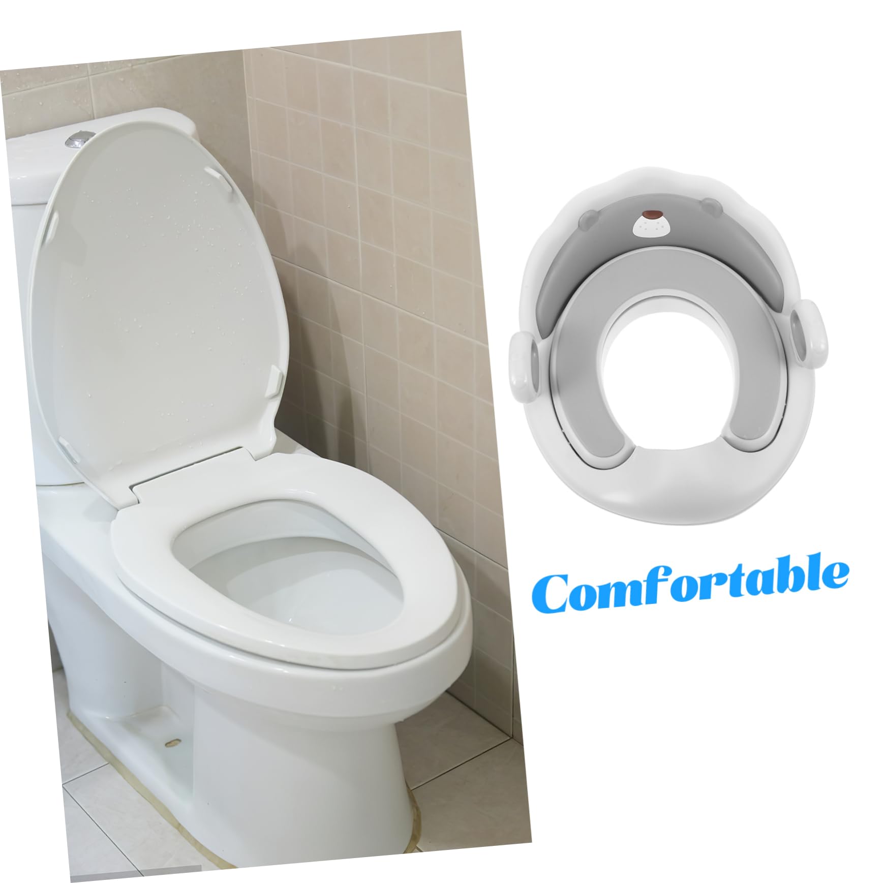 TOYANDONA Asiento de Inodoro para Reductor de Inodoro de Viaje Asiento de Entrenamiento para Ir al Baño Adecuado para Casa y Baño