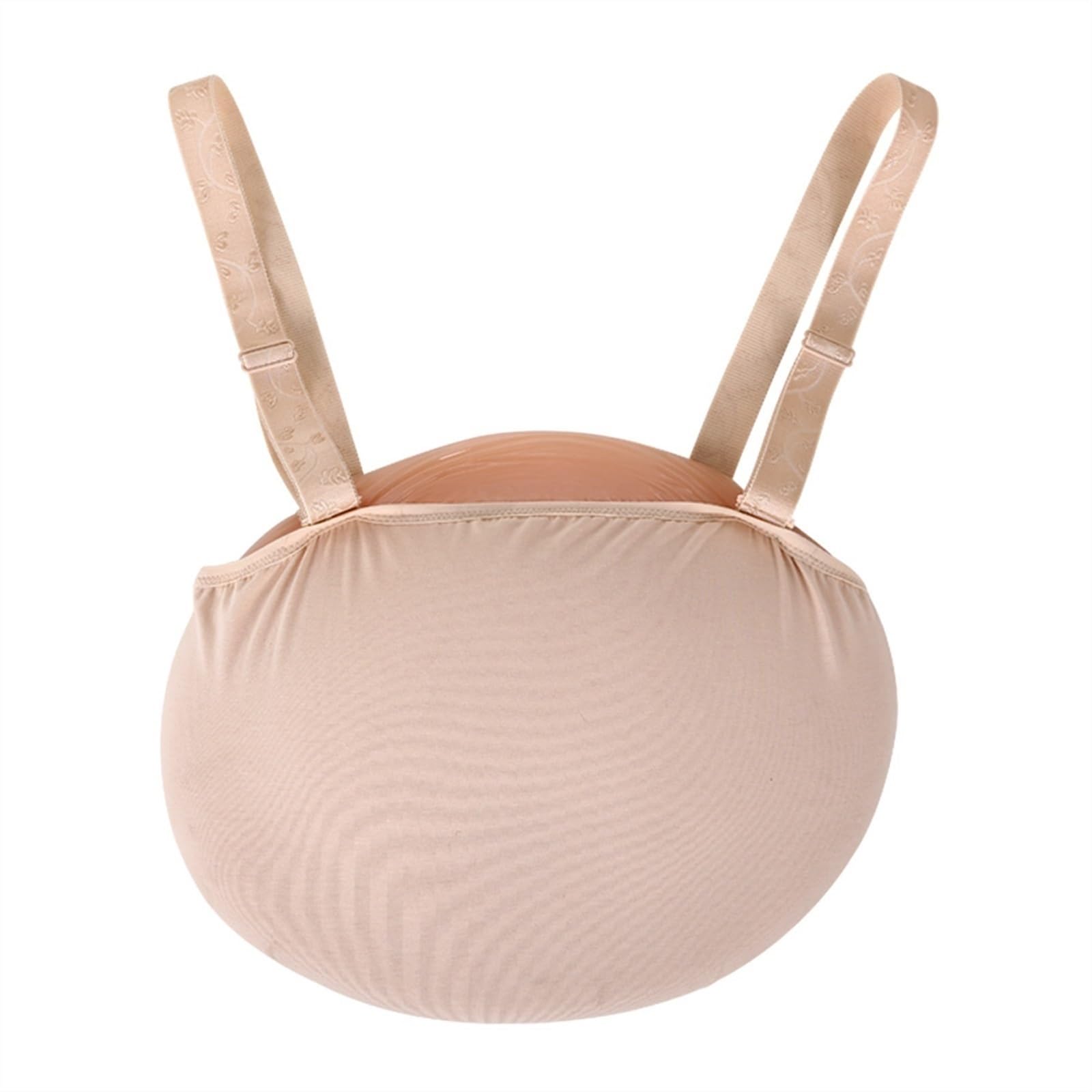 ALKANI Silicone Fake Pregnant Bump Belly Artificial Silicone Pregnancy Bump Costume Suitable for Role Playing Halloween Photography Film