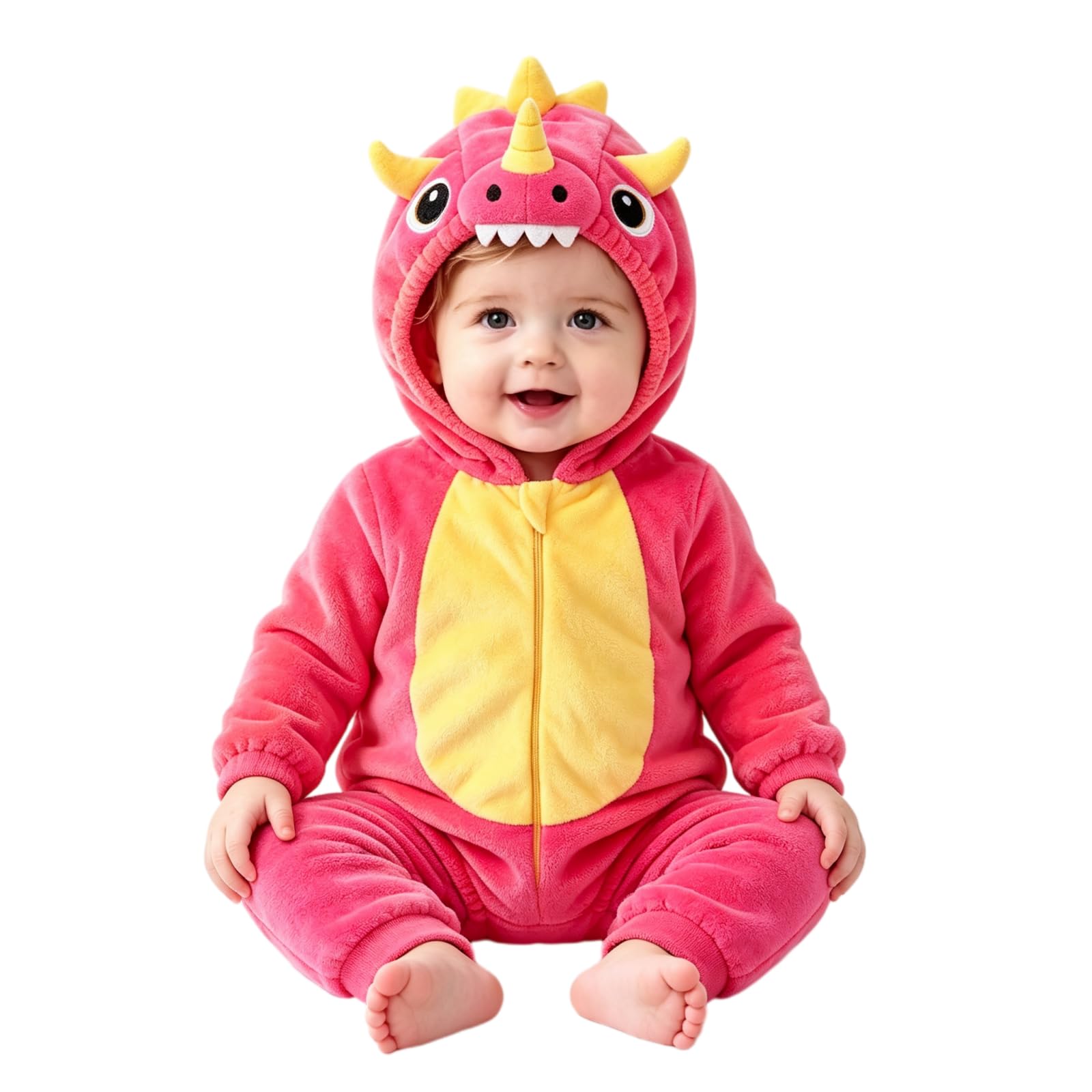 Baby Grows 3-6 Months Halloween Costume Hooded Zip Romper Baby Outfit