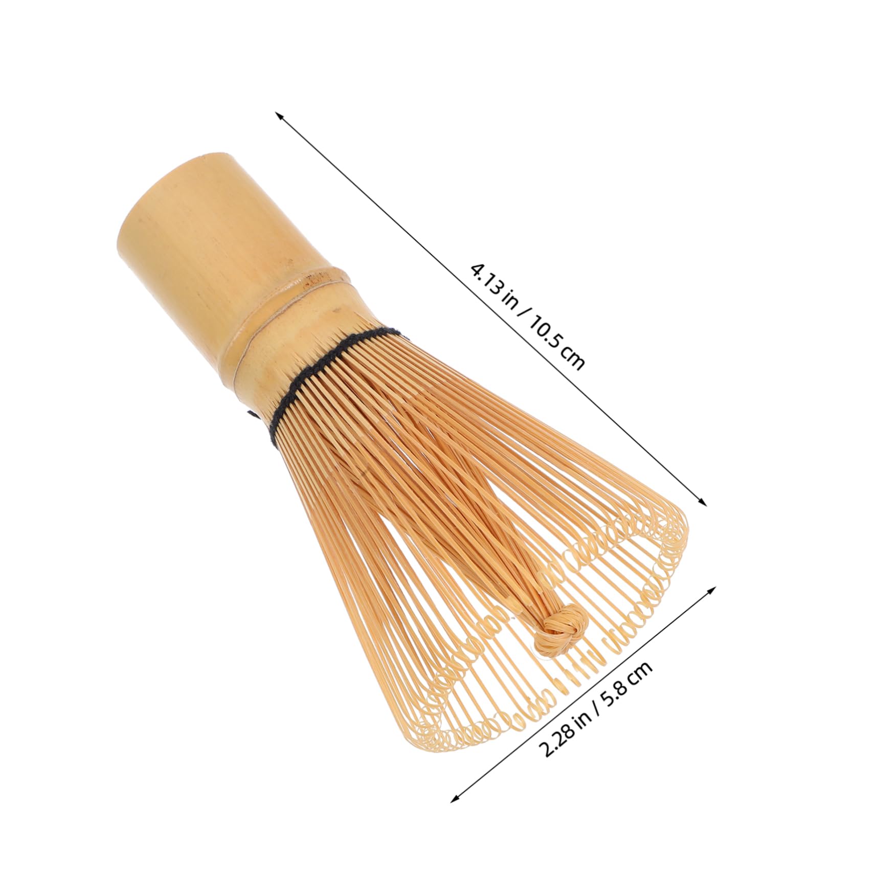 STOBAZA Matcha Whisk Traditional Japanese Chasen for Authentic Matcha Powder Preparation Versatile Stirrer Tool for Tea Ceremony Easy to Clean and Reusable Tea Accessories