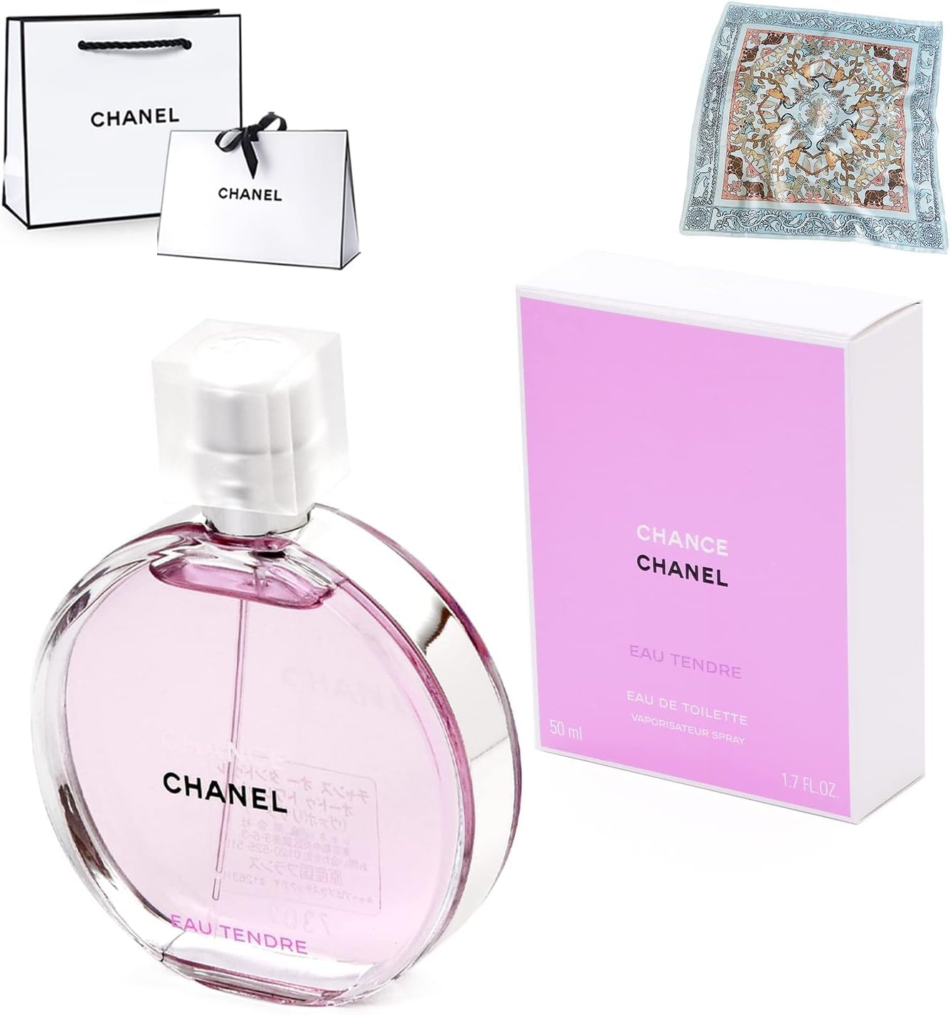 CHANELチャンスタンドゥルコフレ50ml✨新品未開封✨ポーチ、チャーム付 
