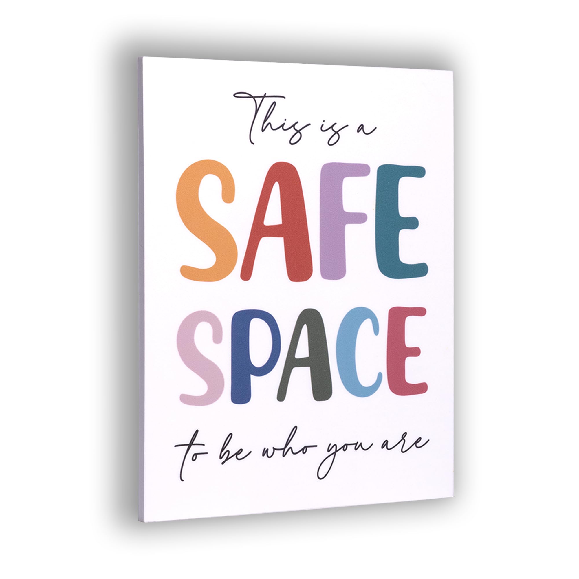 Snapklik.com : This Is A Safe Space Positive Motivational Wall Decor