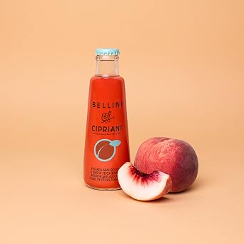 Cipriani White Peach Virgin Bellini Mix 4 -6.09 fl oz