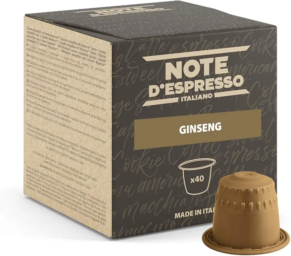 cialde al ginseng immagine prodotto selezione mista
