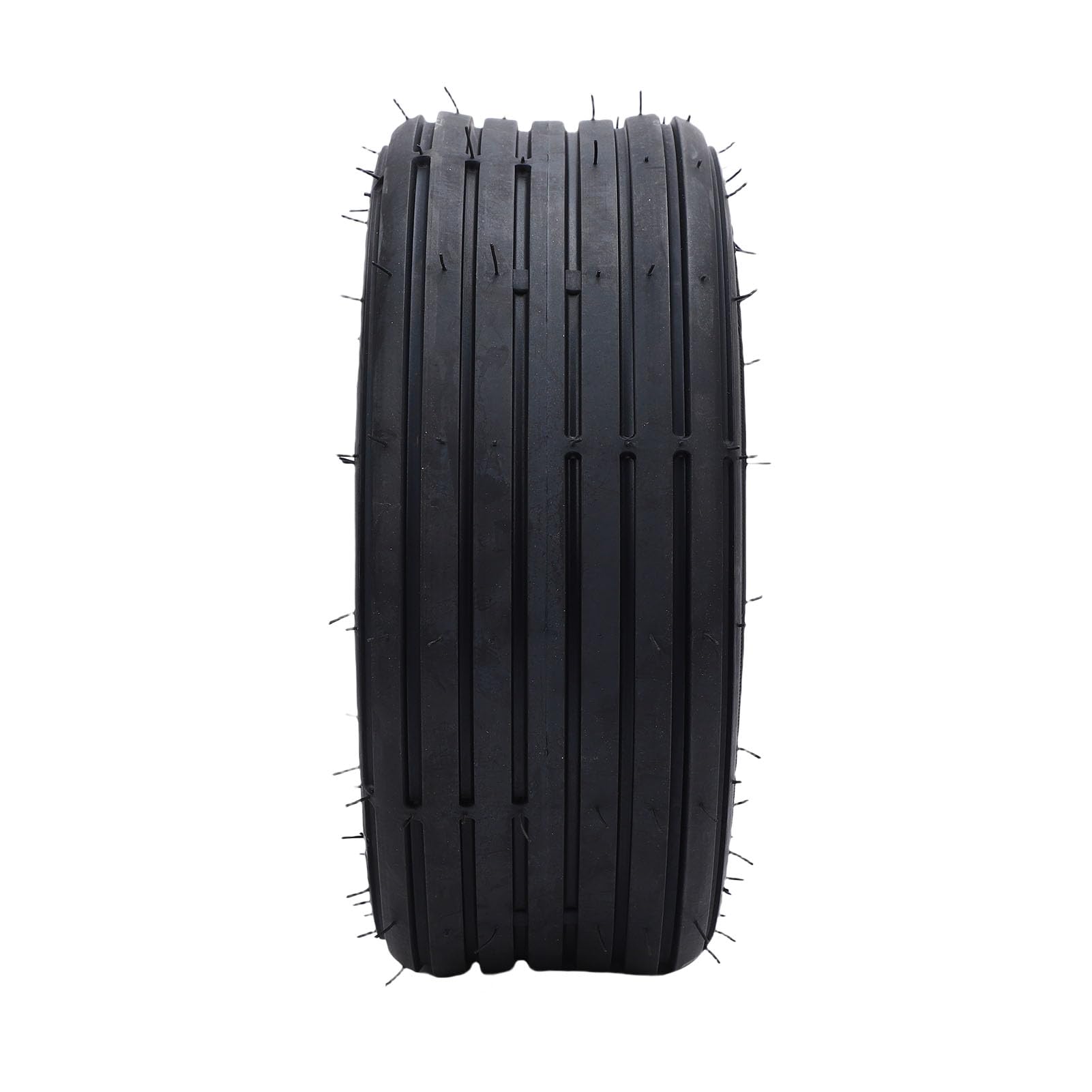 aqxreight 15x6.00 6 Turno de Césped Tiradora de Cortacésped 4PLE Capacidad de Carga de 440 Libras sin Tuberías de Servicio Pesado con Rueda de 6 Pulgadas para el Carro de la