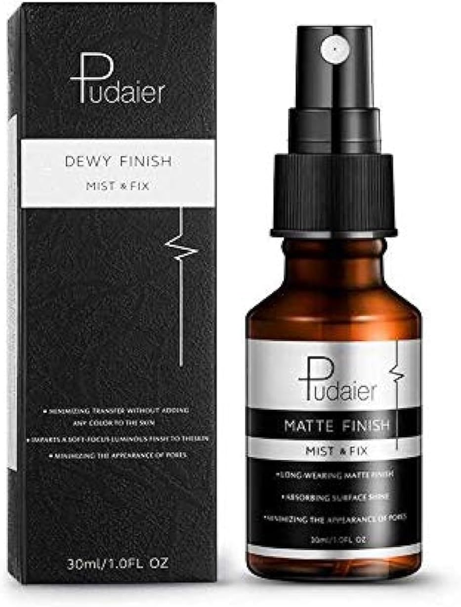 Pudaier HIGH MOISTURIZE REFRESH DEWY FINISH MAKEUP MIST & FIX - MAKEUP SETTING SPRAY CLEAR