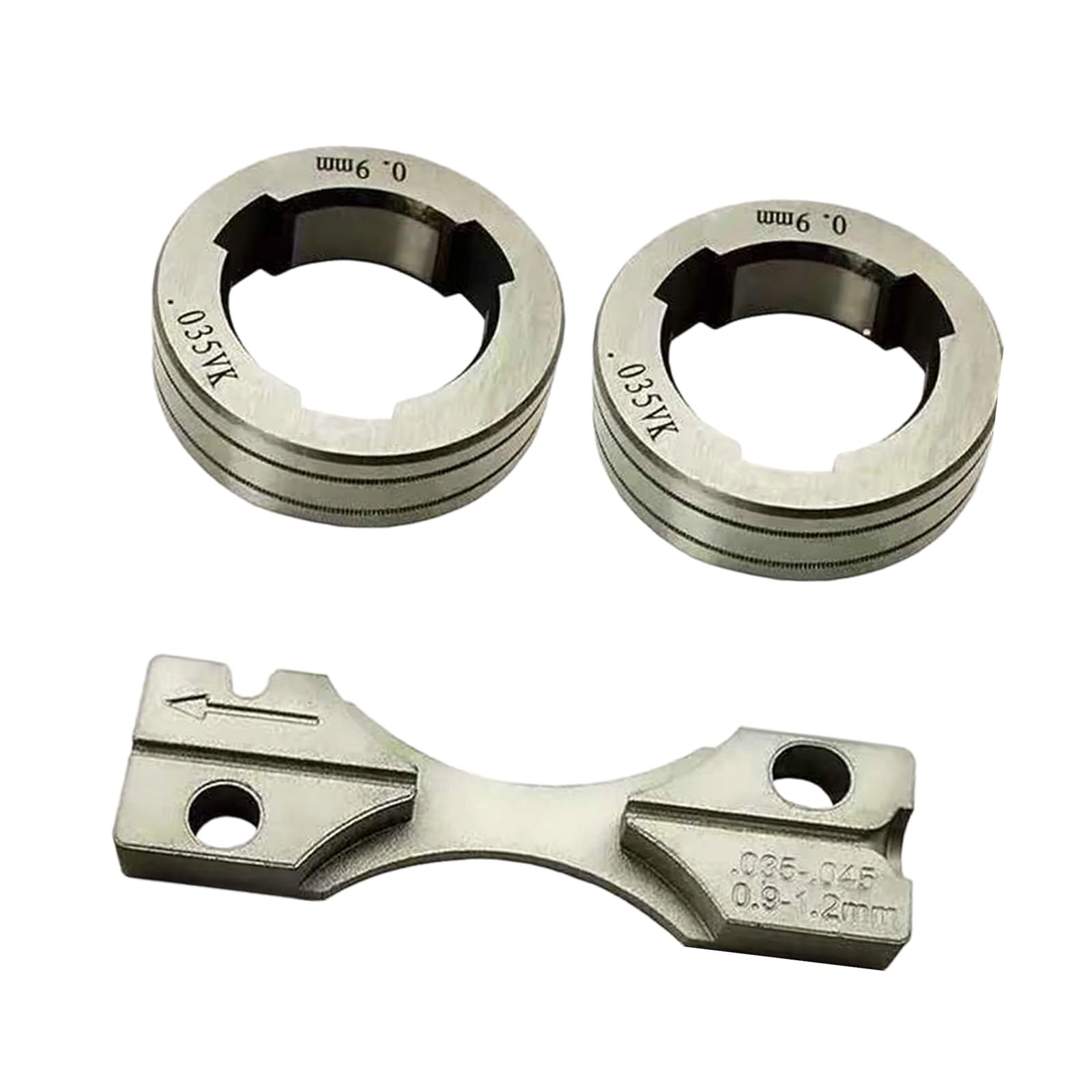 Rullo Trainafilo Ricambio KP1696-035S Set Rulli Trascinamento Per Più Modelli Saldatrice Set Rulli Trascinamento Facile Installazione