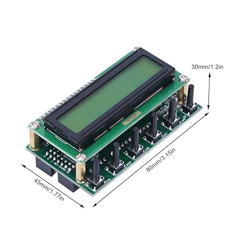 Miniatura 3 de Generador de señal de tres opciones de modo,AD9850 DDS generador de señal DC 8V-9V 6 banda 0-55MHz frecuencia LCD módulo digital,Tiene un regulador