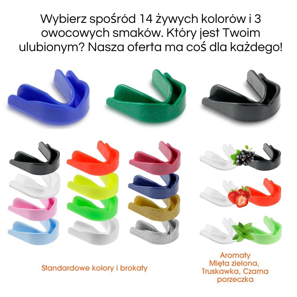 GAME GUARD 1 x Ochraniacz na zęby - Formowalne ochraniacze na zęby/ochraniacze na dziąsła - Zatwierdzone przez CE, Sporty szkolne, Rugby, Hokej, Boks, GAA, Sztuki walki (SENIOR - BIAŁY)
