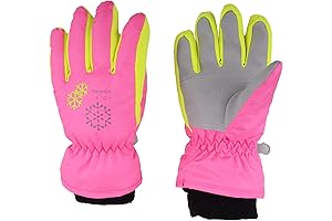 TRIWONDER Children's Ski and Snow Mittens for Outdoor Winter Activities