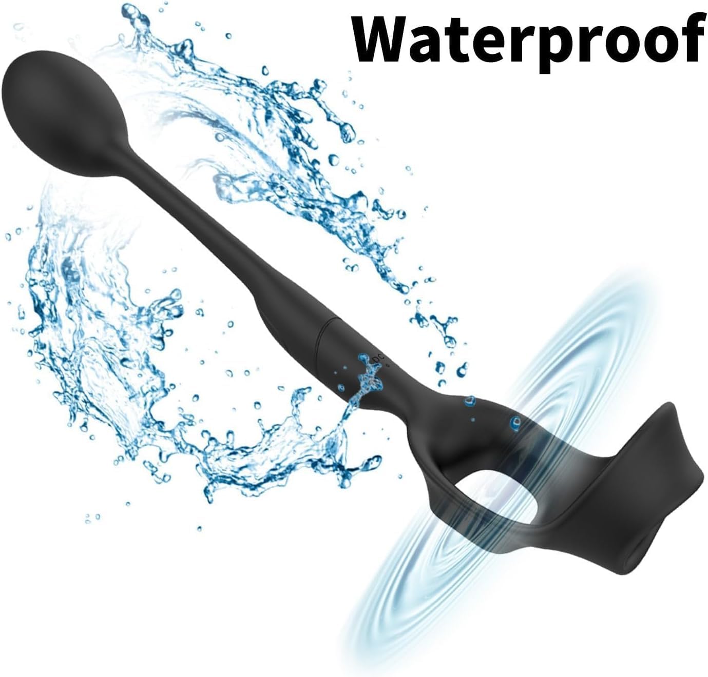 Vibrating Butt Plug Anal Vibrator with Cock Ring 10 Modes Wearable Sex Stimulator Sex Toy for Men Couples