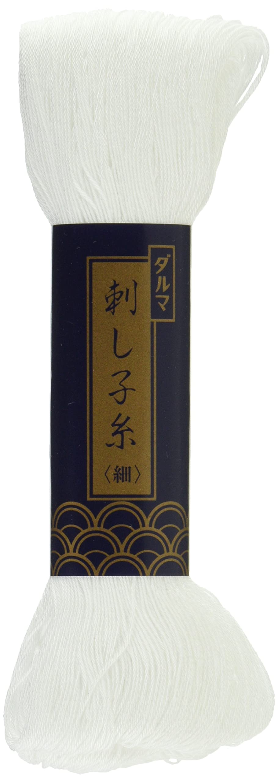 Yokota Daruma Sashimi Thread Fine Line 500.9 ft (170 m) Col.1 White 5 Skeins Set