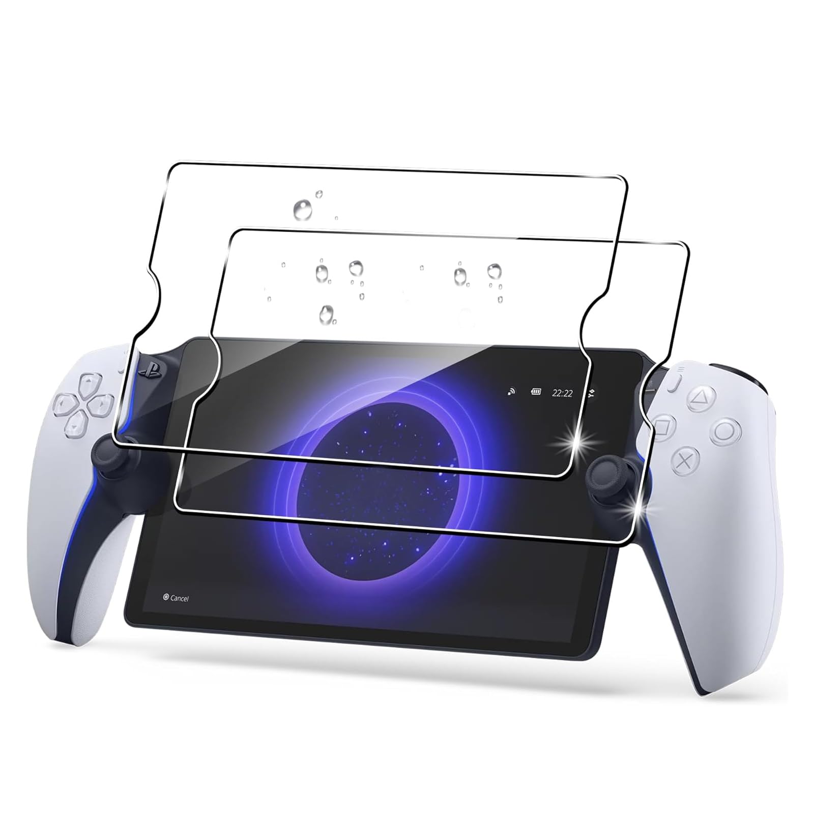 Amazon.co.jp: PlayStation Portal ガラスフィルム 用 【2枚セット 