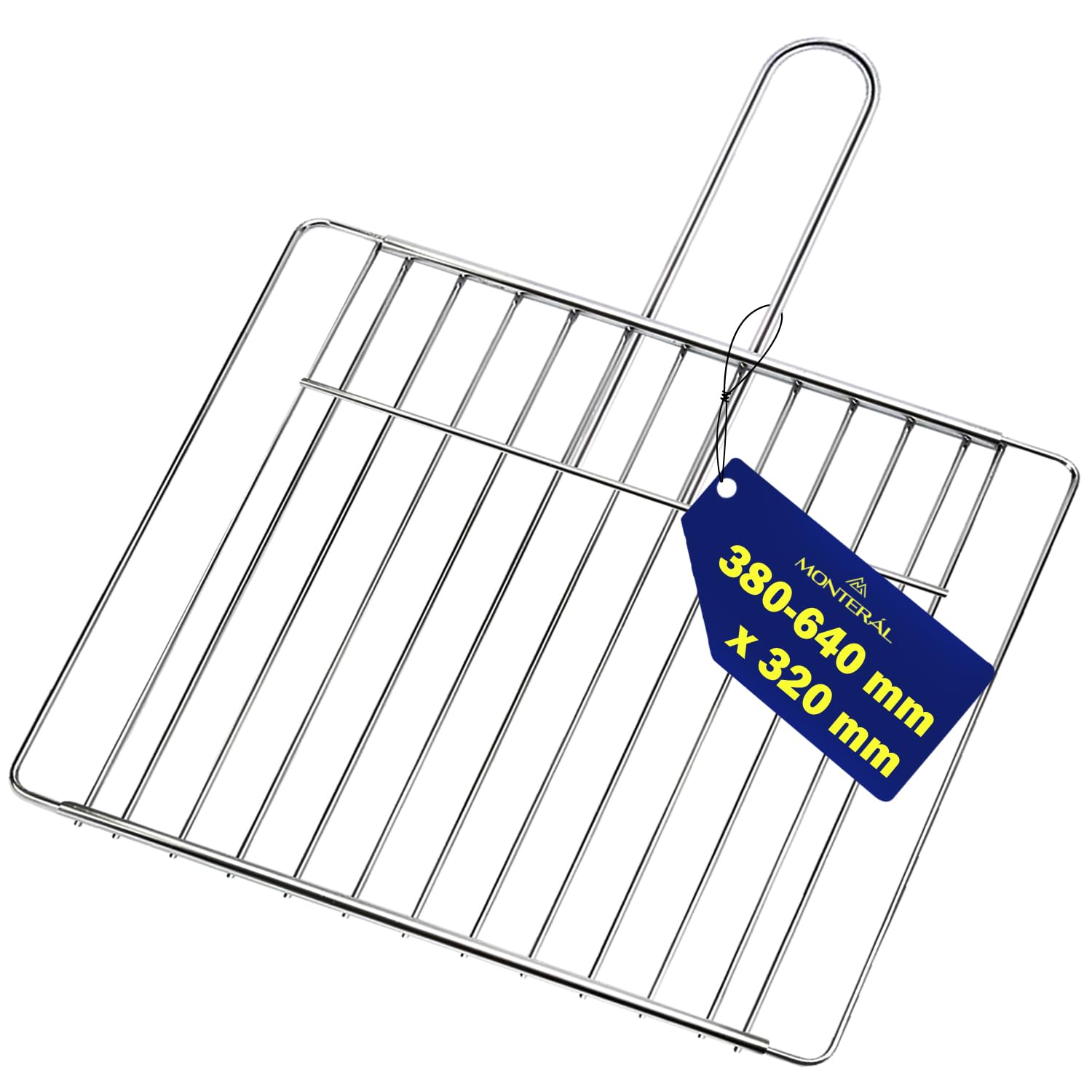 Grille De Cuisson En Acier Inoxydable 35x24 Cm - Pour Barbecue, Four, Vapeur - Multifonction Et Facile à Nettoyer