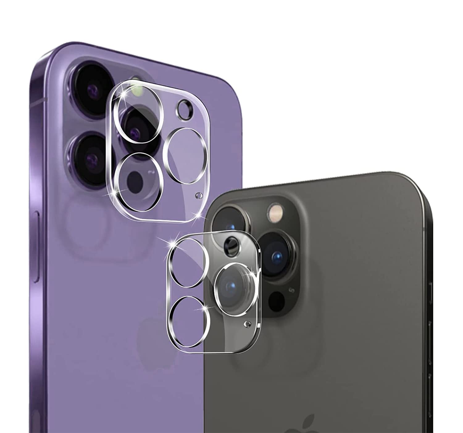 Amazon | 【2枚セット】iPhone 14 Pro/iPhone 14 Pro Max用カメラ 