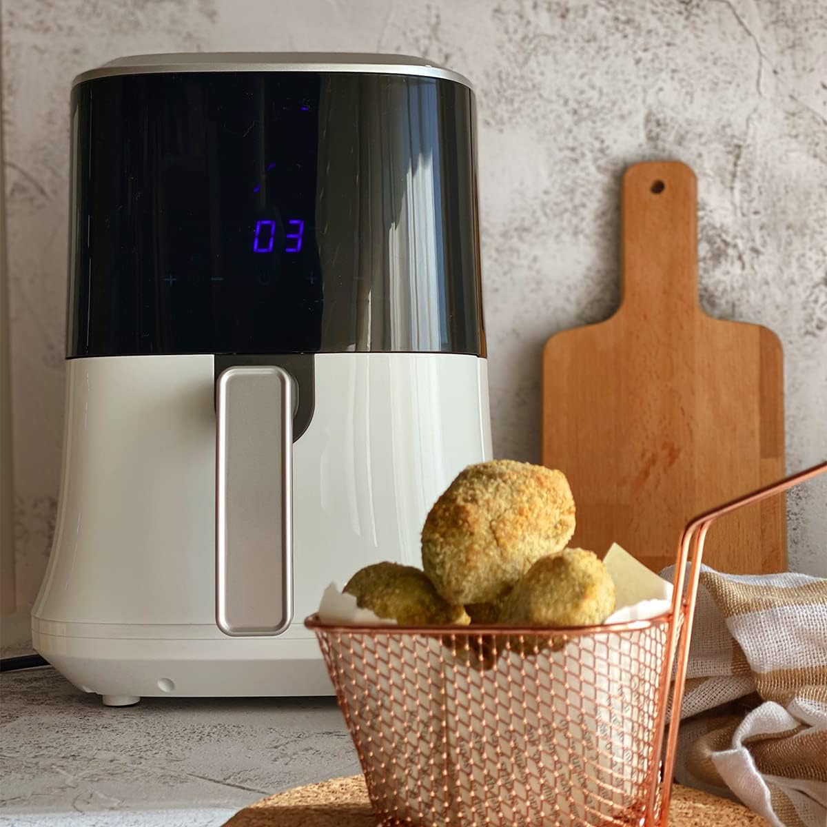Friggitrice senza olio digitale HAEGER Aero Fryer - 2,2 L Friggitrice senza olio digitale HAEGER Aero Fryer - 2,2 L