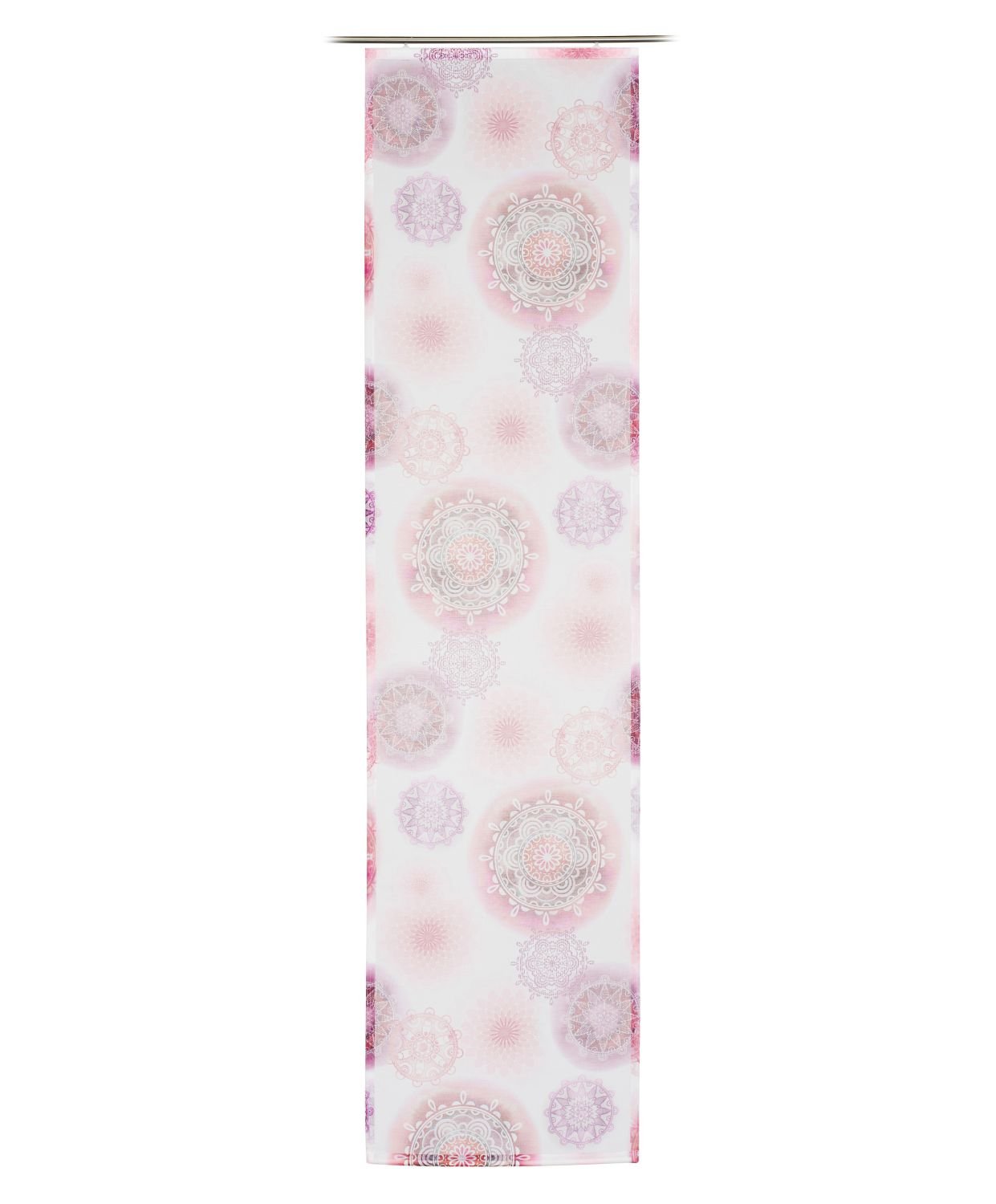Gözze Beja Lot de 18 panneaux japonais env. 60 x 245 cm, couleur vieux rose
