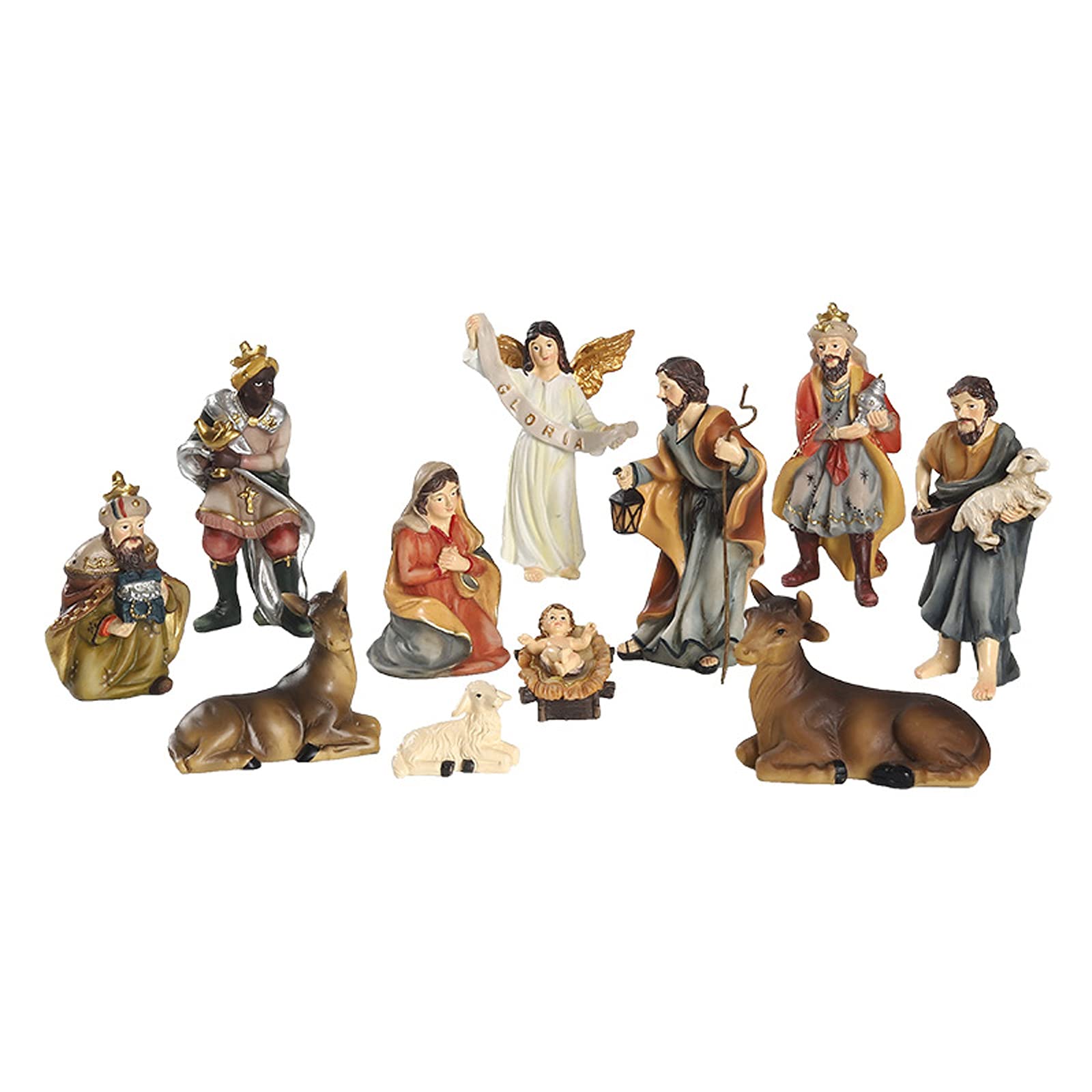 Buy ZDZDQQ Christmas Nativity Set Figurines Baby Jesus Holy Family