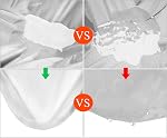 uxcell 3XXL Waterproof Breathable Full Car Cover Sun Snow Dust Rain Resistant Protection 5.3 x 2 x 1.5M