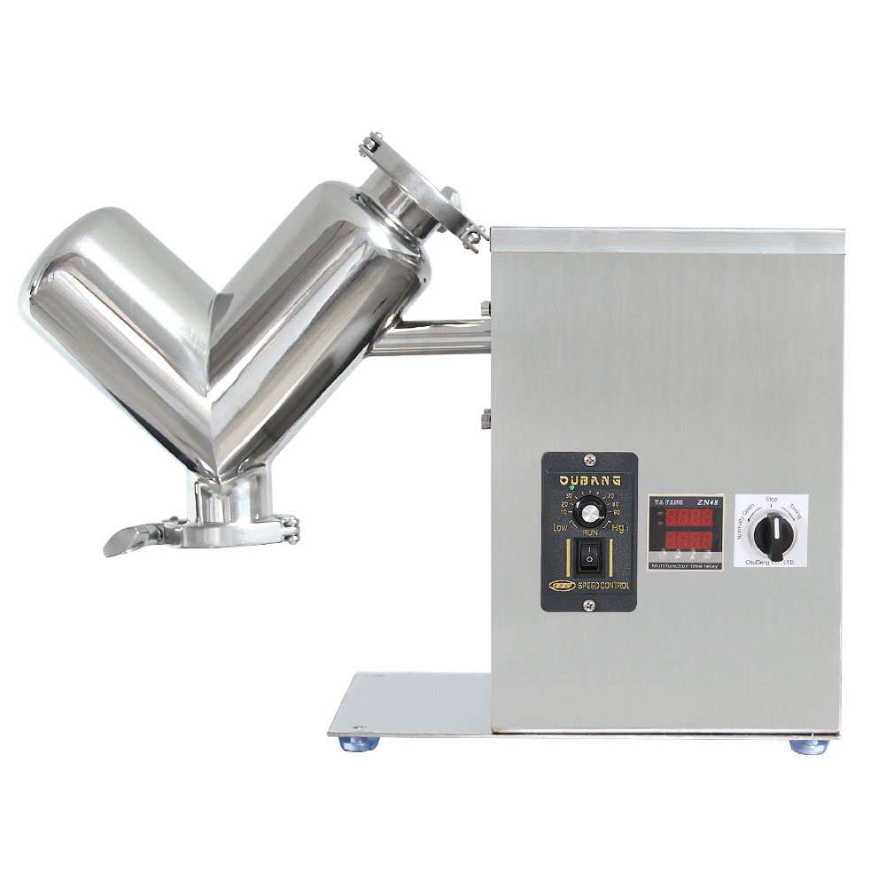 CapsulCN New Version 110V Mini Type VH-2 Powder Mixer Granular Mixing Machine 2L