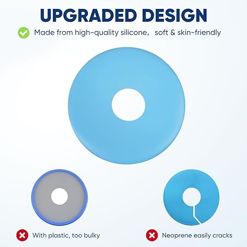 Miniatura 4 de Funda impermeable para pies para ducha, para adultos, protector de heridas de tobillo, bolsa de fundición hermética para adultos, para cirugía de