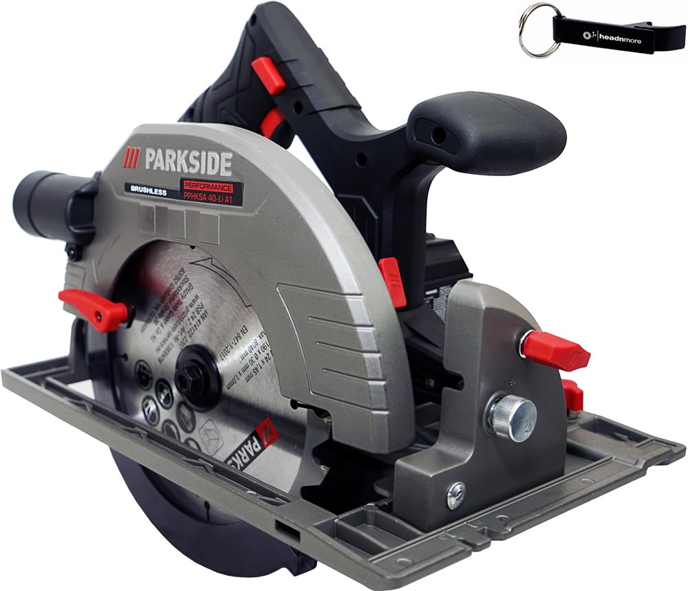 Scie circulaire Parkside Performance PPHKSA 40 V pour coupes précises sans fil