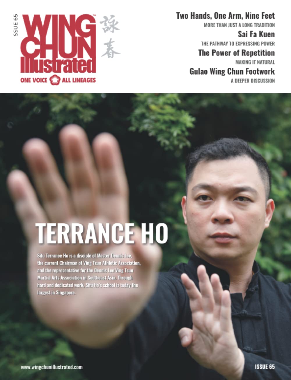 Wing Chun Illustrated Magazine Issue 65 (April 2022): Featuring Sifu Terrance Ho
