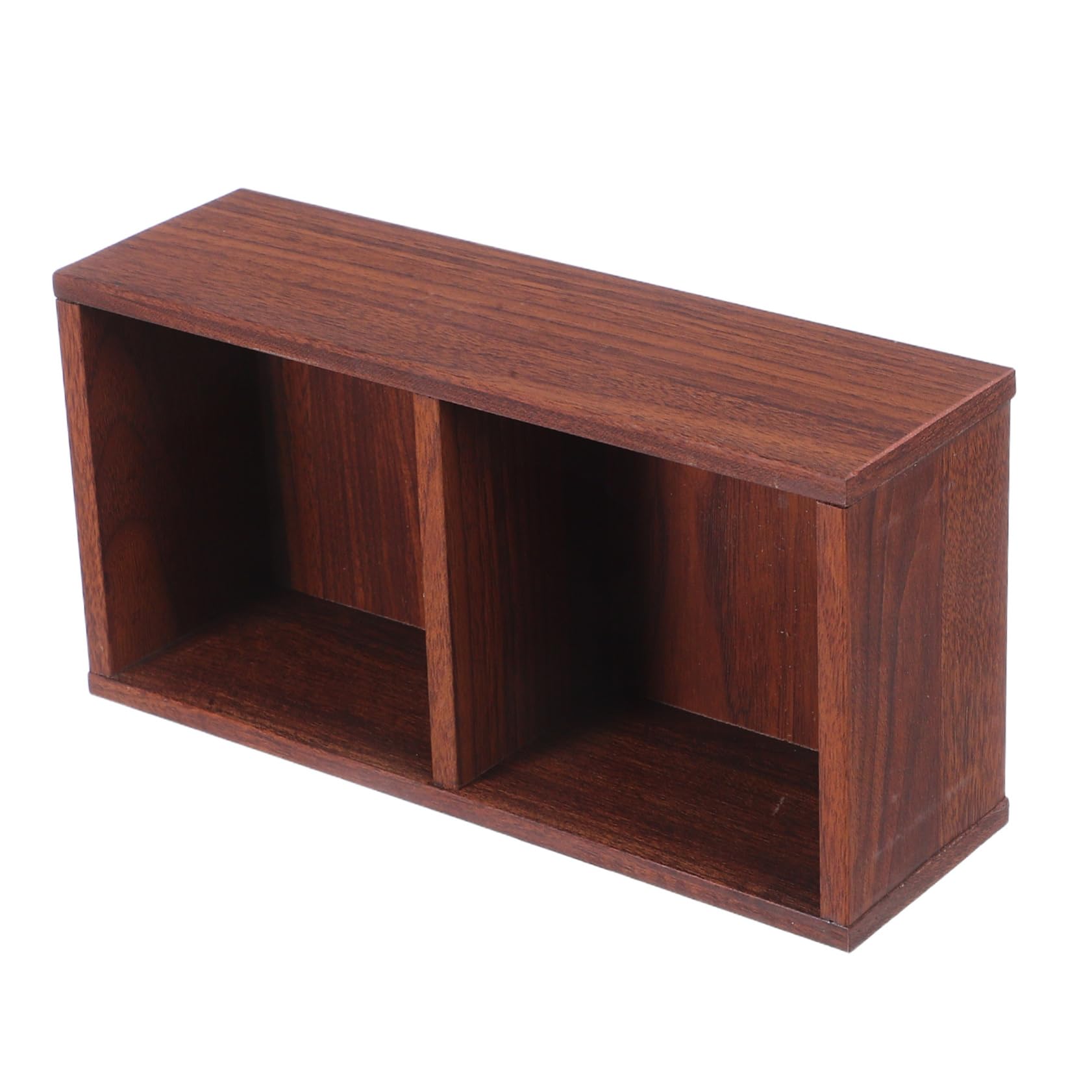 STOBAZA Multi Functional Wooden Tea Bag Organizer Stylish Storage for Sugar Packets Spices More Elegant Coffee Tea Holder for Home Office Countertops Timeless Design