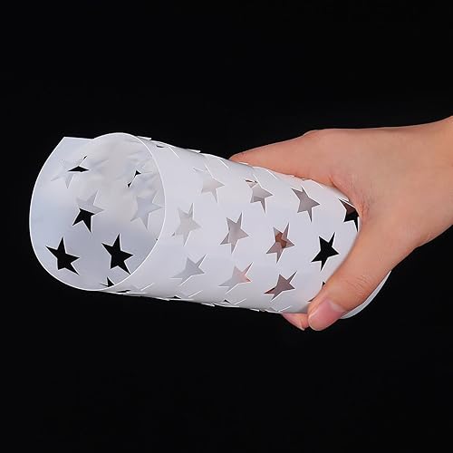 Miniatura 5 de Plantilla de estrella de 50 estrellas con la bandera estadounidense y plantilla de bandera de Estados Unidos 2 en 1 para pintar sobre tela, papel,