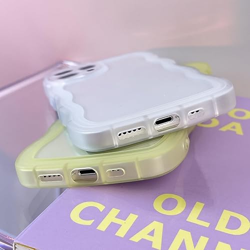 Miniatura 5 de Funda transparente compatible con iPhone 13 Pro, bonita funda delgada de silicona suave, antiarañazos, a prueba de golpes, para mujeres y niñas,