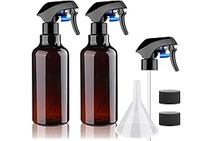 16.9oz Dark Plastic Spray Bottle for Hydrogen Peroxide Cleaning Solutions