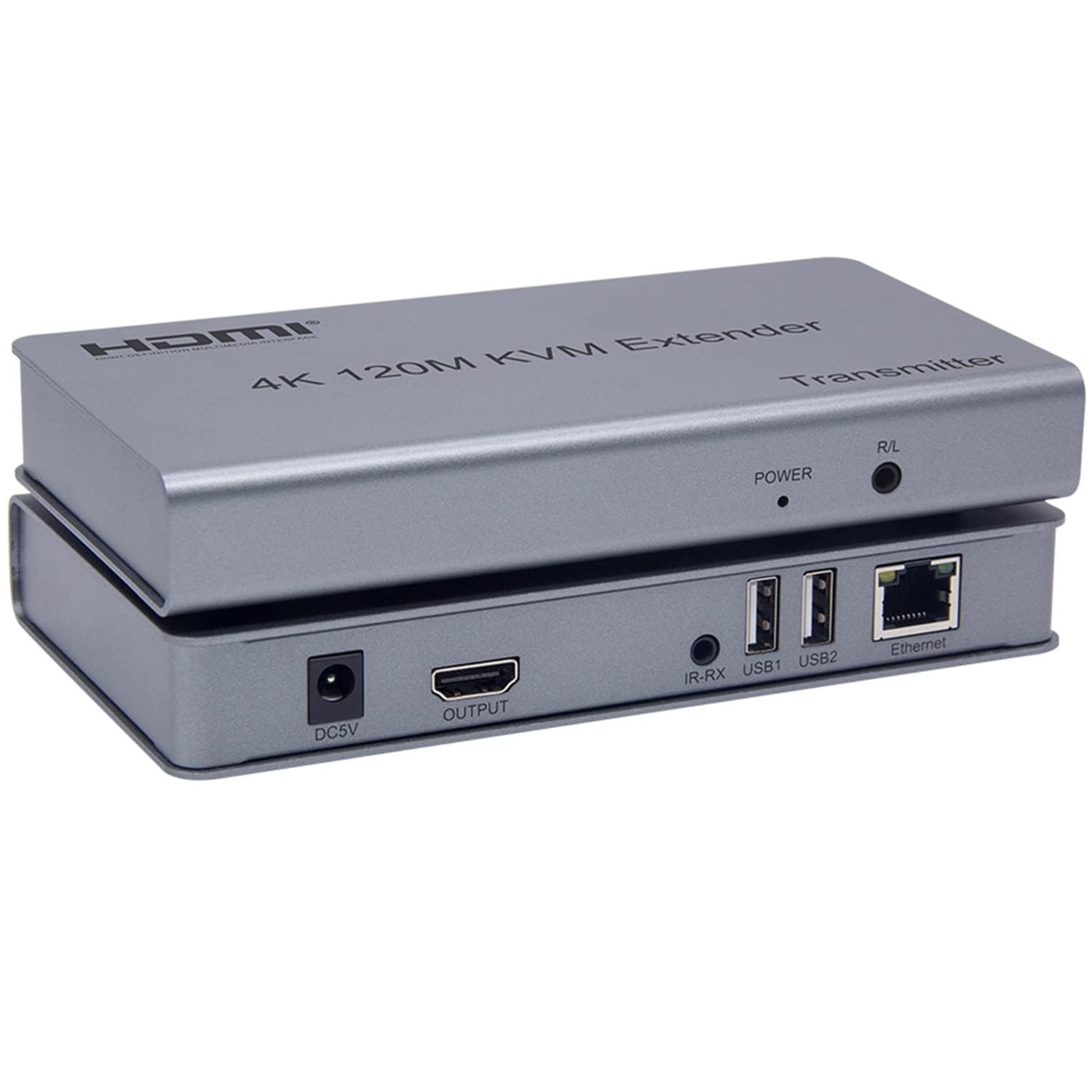 MICROWARE 4K 120M HDMI KVM Extender Transmitter Receiver Over Cat5/5e/Cat6 RJ45 Ethernet Cable Support USB Mouse Keyboard Touch Screen-picture-24