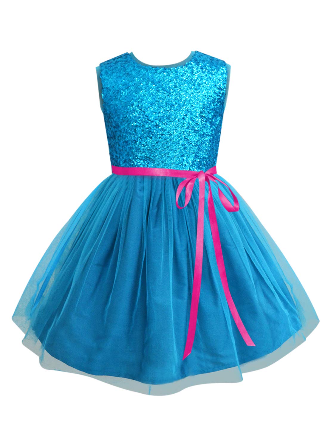 A.T.U.N. (ALL THINGS UBER NICE)Girl's Polyester Skater Standard Length GDRS GLT Dress