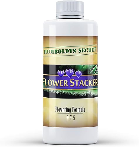 Humboldts Secret Flower Stacker - El mejor alimento para plantas Deja que tus flores maduren hasta su máximo potencial 8 onzas