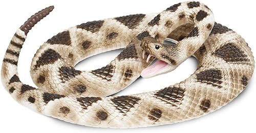 Serpiente de cascabel diamantina del este Incredible Creatures de Safari Ltd