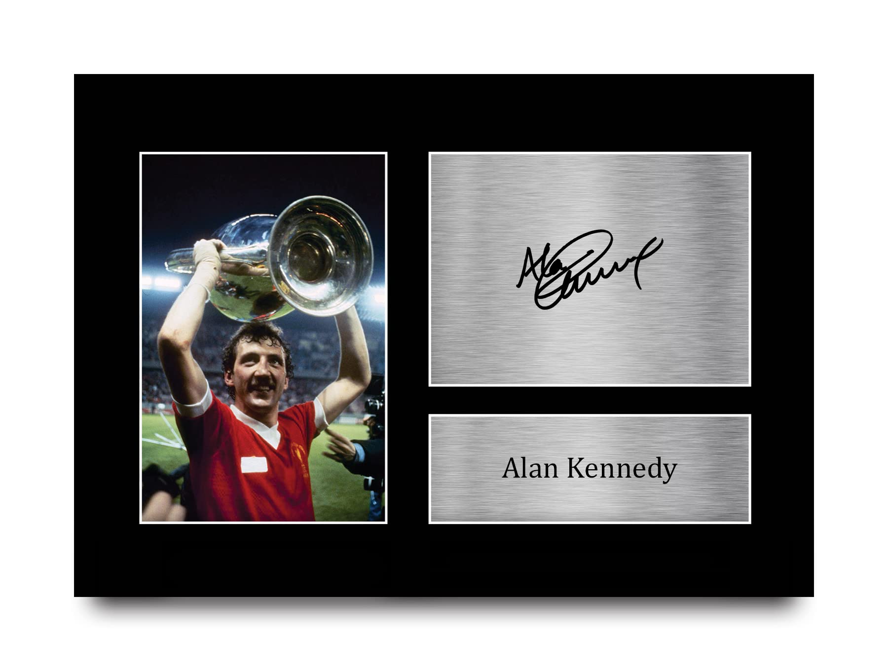HWC Trading A4 Alan Kennedy Gifts Printed Signed Autograph Picture for Football Fans and Supporters — image 1