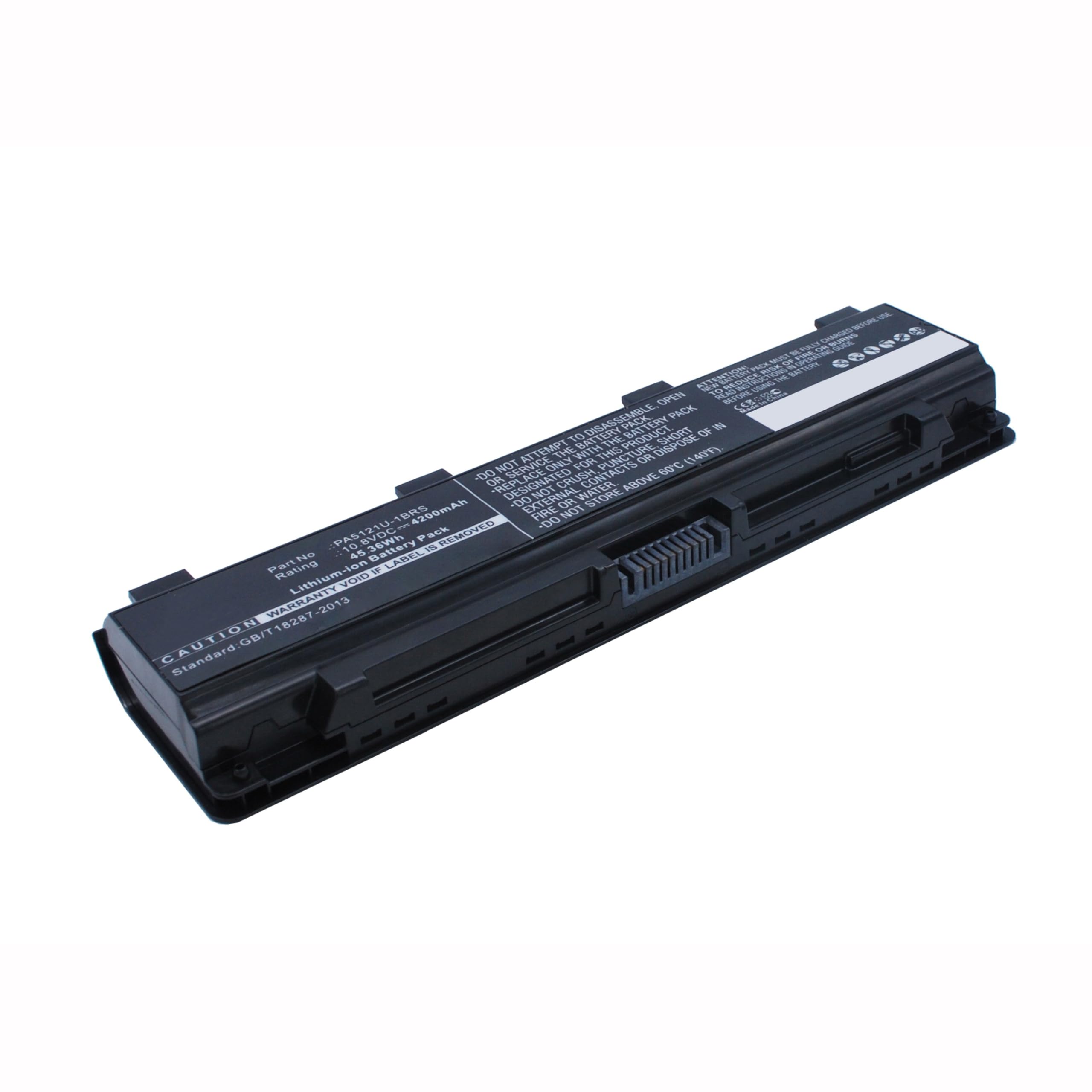 Replacement Battery for Toshib'a P000573260,PA5121U-1BRS,PABAS274,Satellite P70,Satellite P70-A,Satellite P75,Satellite P75-A,Satellite P75-A7100,Satellite P75-A7200,4200mAh,10.8V