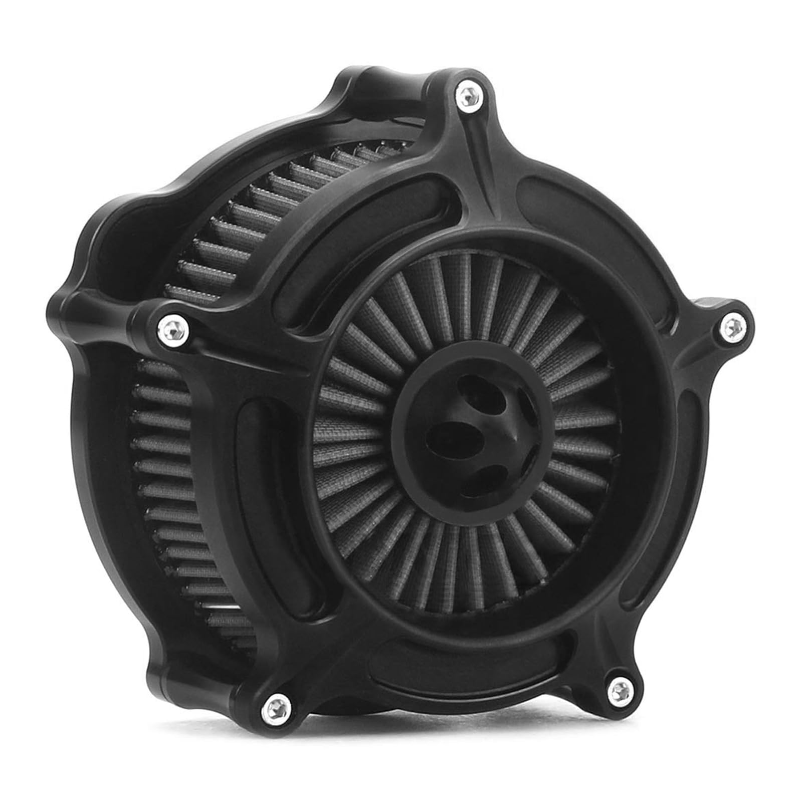 Photo 1 of For harley air cleaner filter Sportster Softail Touring street road king glide Dyna for harley davidson air intake filters (OPS Black - Gray Filter, A-For Sportster XL models)