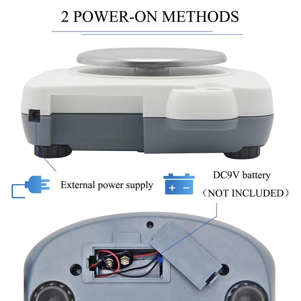Laboratorio de Alta precisión Balanza analítica de precisión Digital Balanza de Laboratorio Balanza electrónica de precisión de 1 MG Balanzas de joyería Balanza electrónica (100 g, 0,001 g)