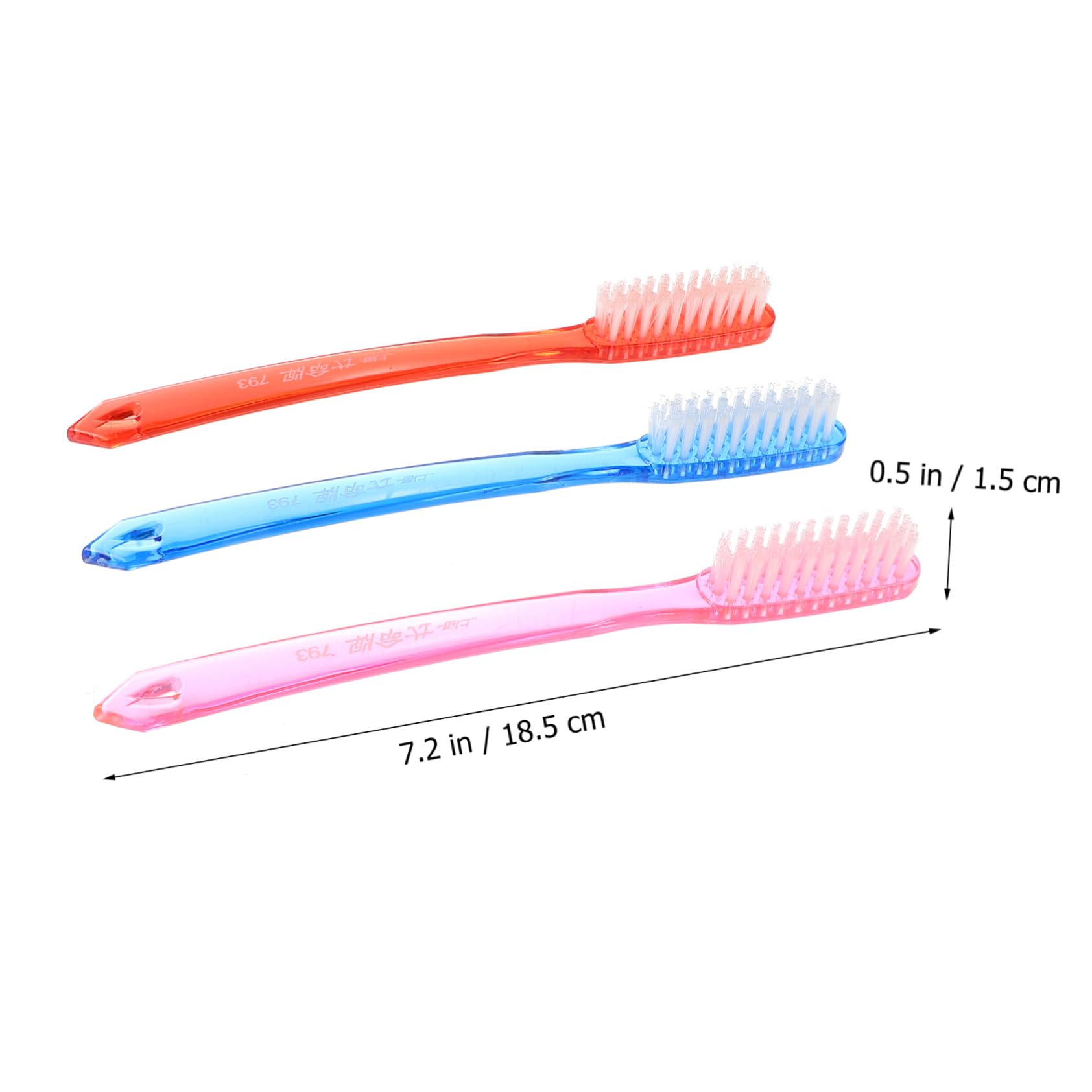 Mobestech 132pezzi Spazzolini Manuali Per Adulti Con Setole Dure Confezione Per Pulizia e Salute Colore Casual