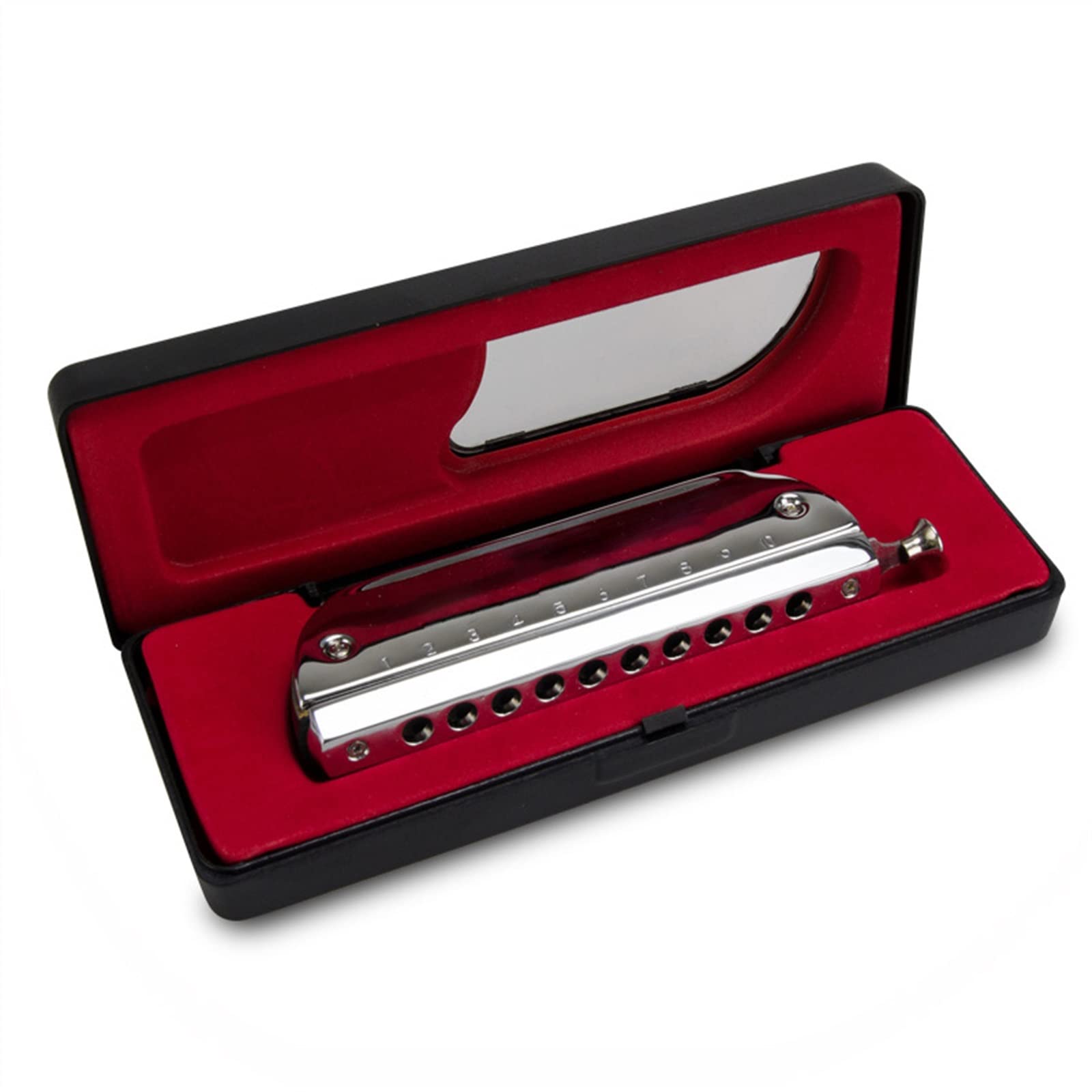 Standard Mundharmonikas Chromatische Zehn-Loch-Mundharmonika 10-Loch-Anfänger Für Erwachsene, Die Professionelle Musikinstrumente Spielen