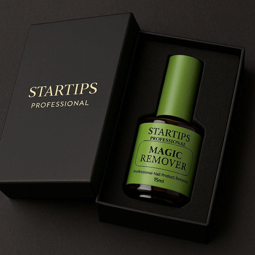 STARTIPS Nail Gel Polish Remover 15ml, Professional Magic Remove Gel Polish, Peel Off in 2-5 Minutes, No Need for Foil, Soaking or Wrapping, Zero Damage Gel Polish Remover.