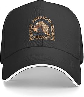 IUBBKI Baseball Cap Native American Pride Honor and Respect Chickasaw Nation Baseball Cap Horse Hat Hats Baseball Cap Woman Cap Men's Gift