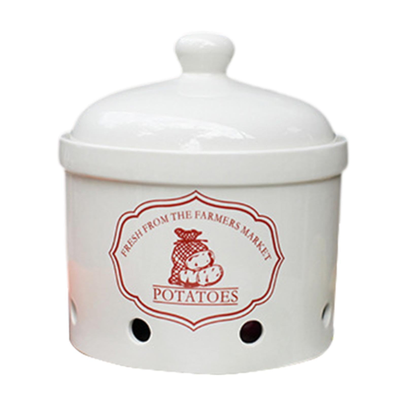 Potato Storage Canister Potato Basket for Pantry for Pantry Restaurant Decor|Home & Garden| Kitchen Dining & Bar| Kitchen Storage & Organization| Food Storage Containers-image-37