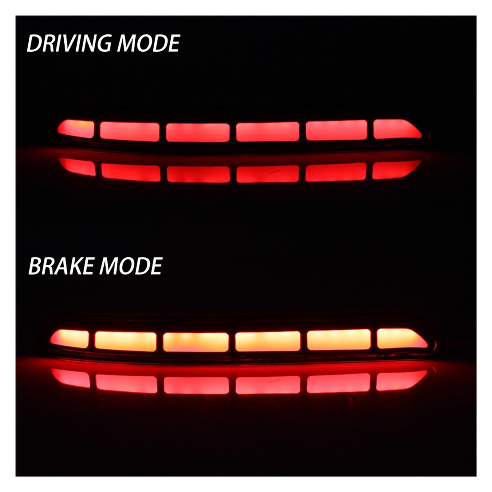 Conjunto piloto trasero coche 2 Uds LED Reflector De Parachoques Trasero Coche Luz Para INNOVA CRYSTA 2016-2022 2017 2018 2019 DRL Luces Freno Accesorios Lámpara Parada
